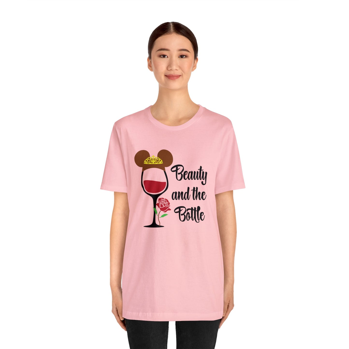 Beauty And The Bottle Unisex Graphic Tee