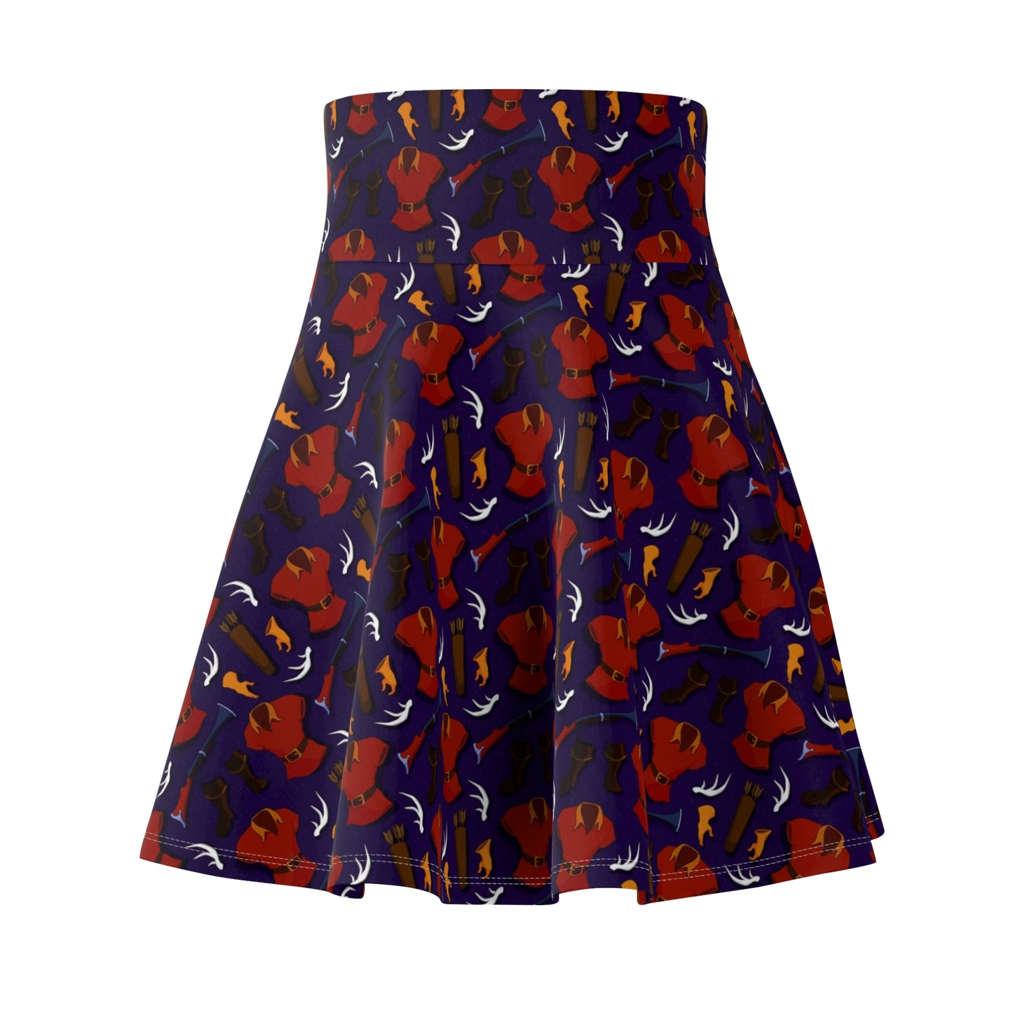 No Man In Town Half As Manly Women's Skater Skirt