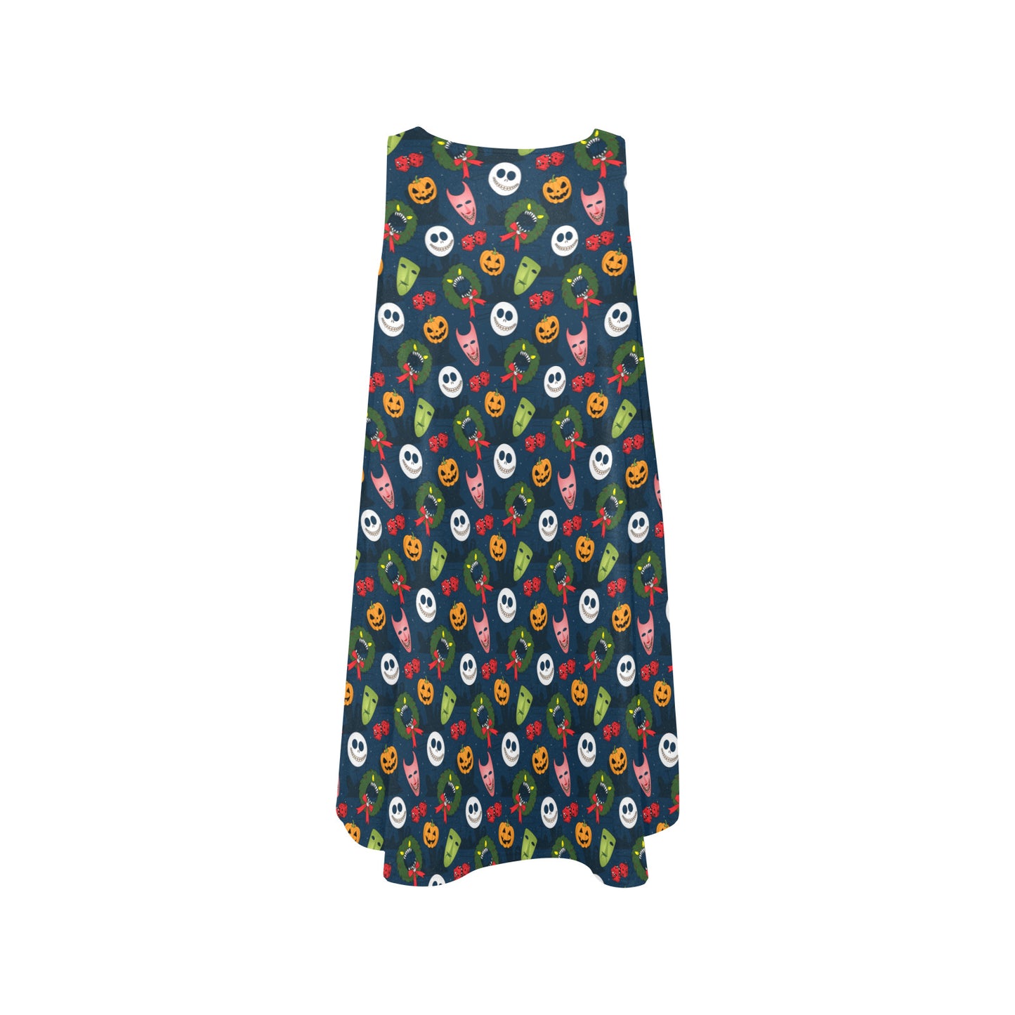 This Is Halloween Sleeveless A-Line Pocket Dress