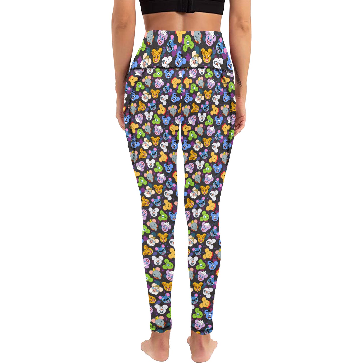 The Magical Gang Women's Athletic Leggings Wth Pockets