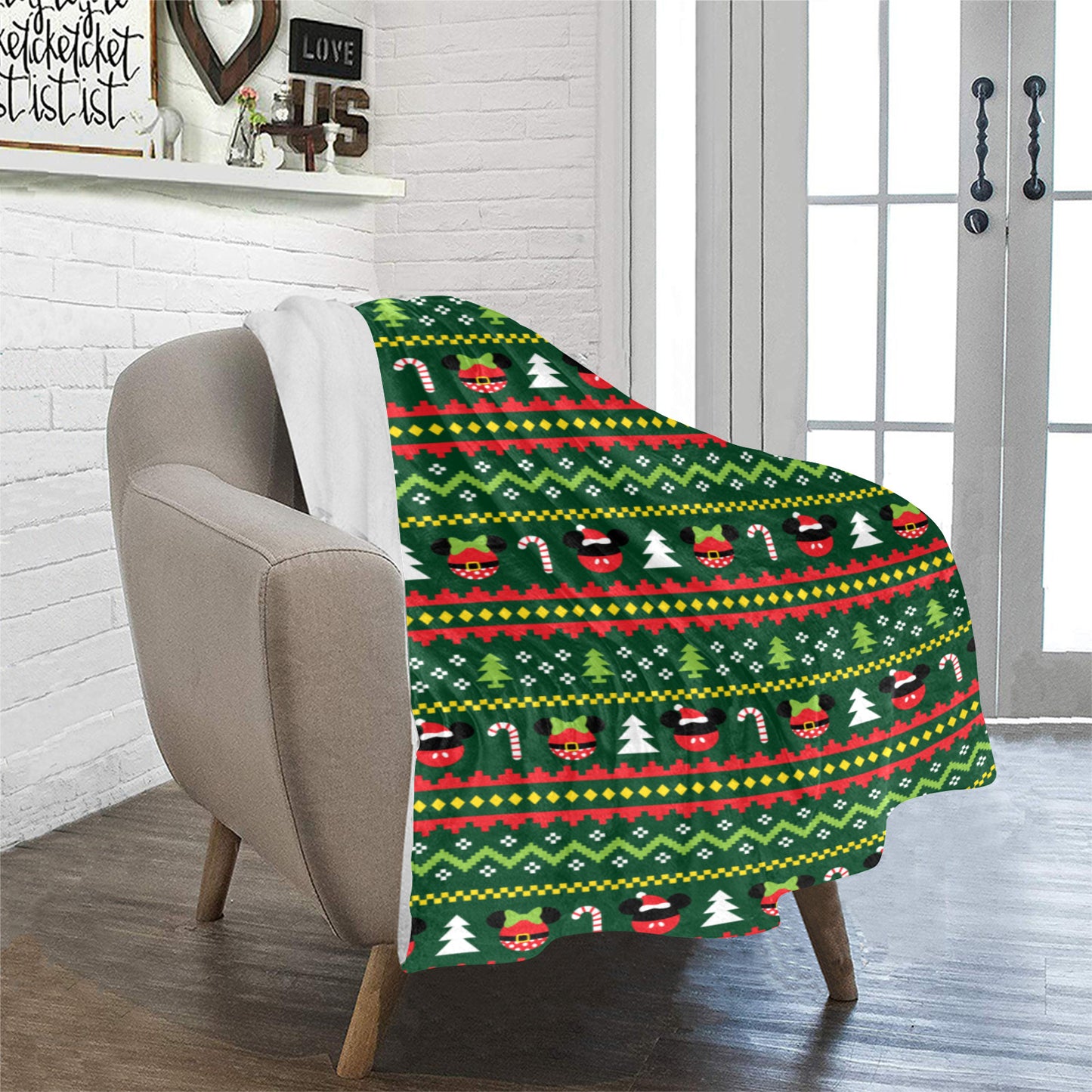 Christmas Sweater Ultra-Soft Micro Fleece Blanket 32"x48"