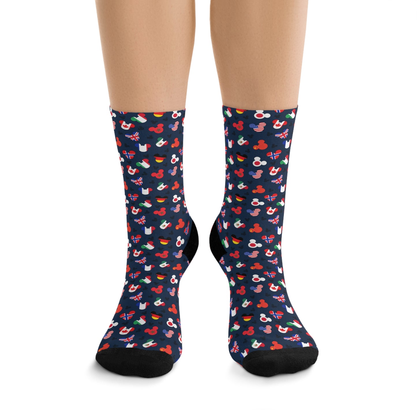 Mickey Flags Socks