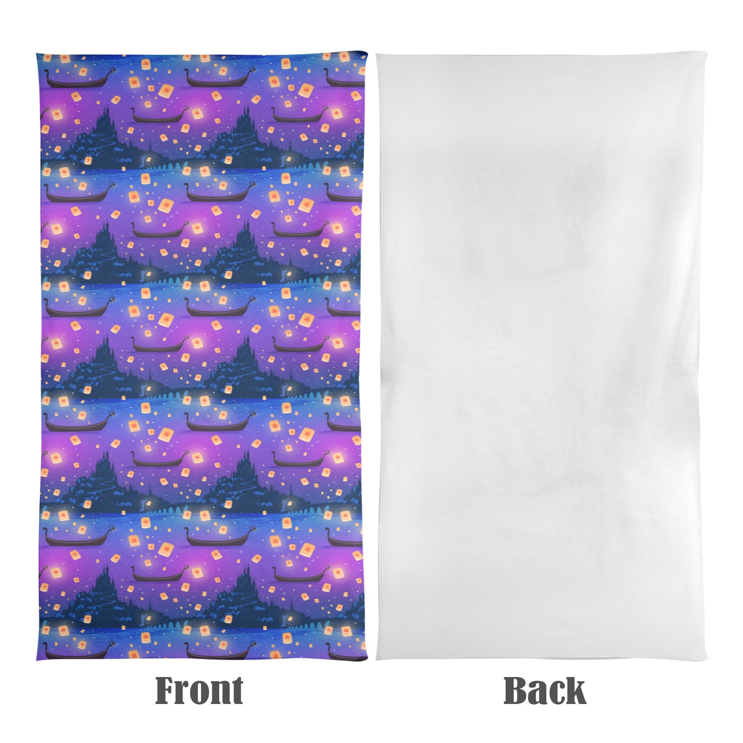 Floating Lanterns Beach Towel