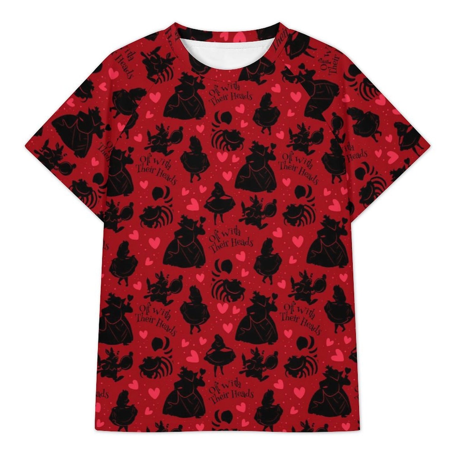 Women's All Over Print Raglan T-Shirt - Ambrie