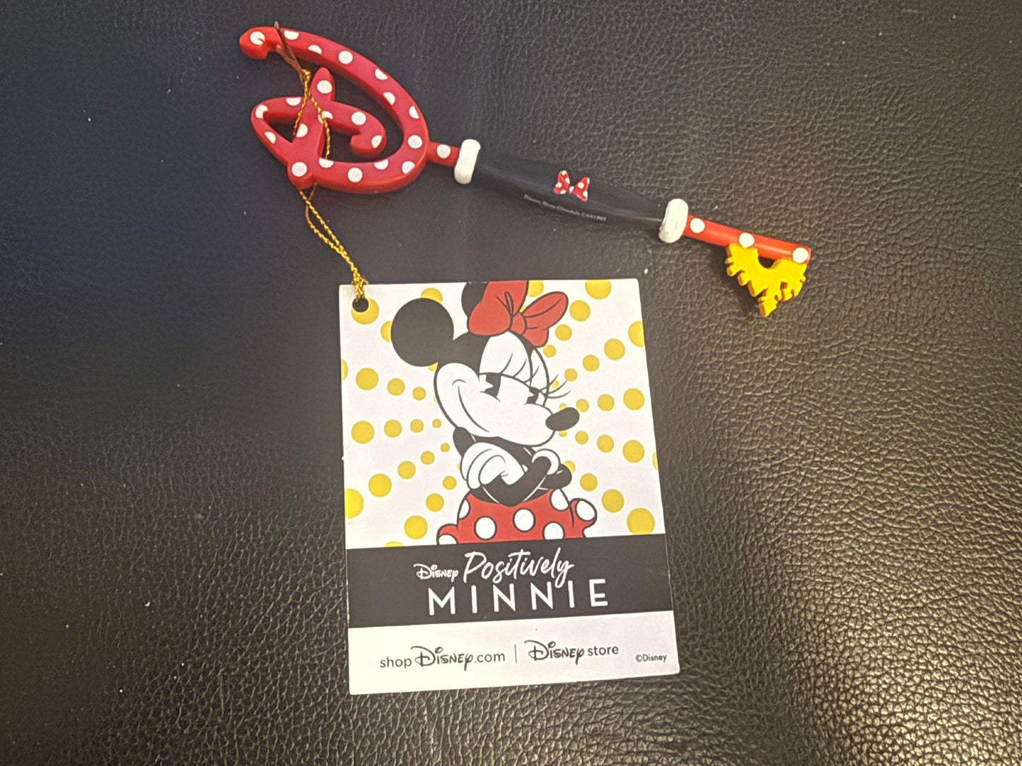 Positively Minnie Mouse Disney Store Limited Special Edition Collectible Key