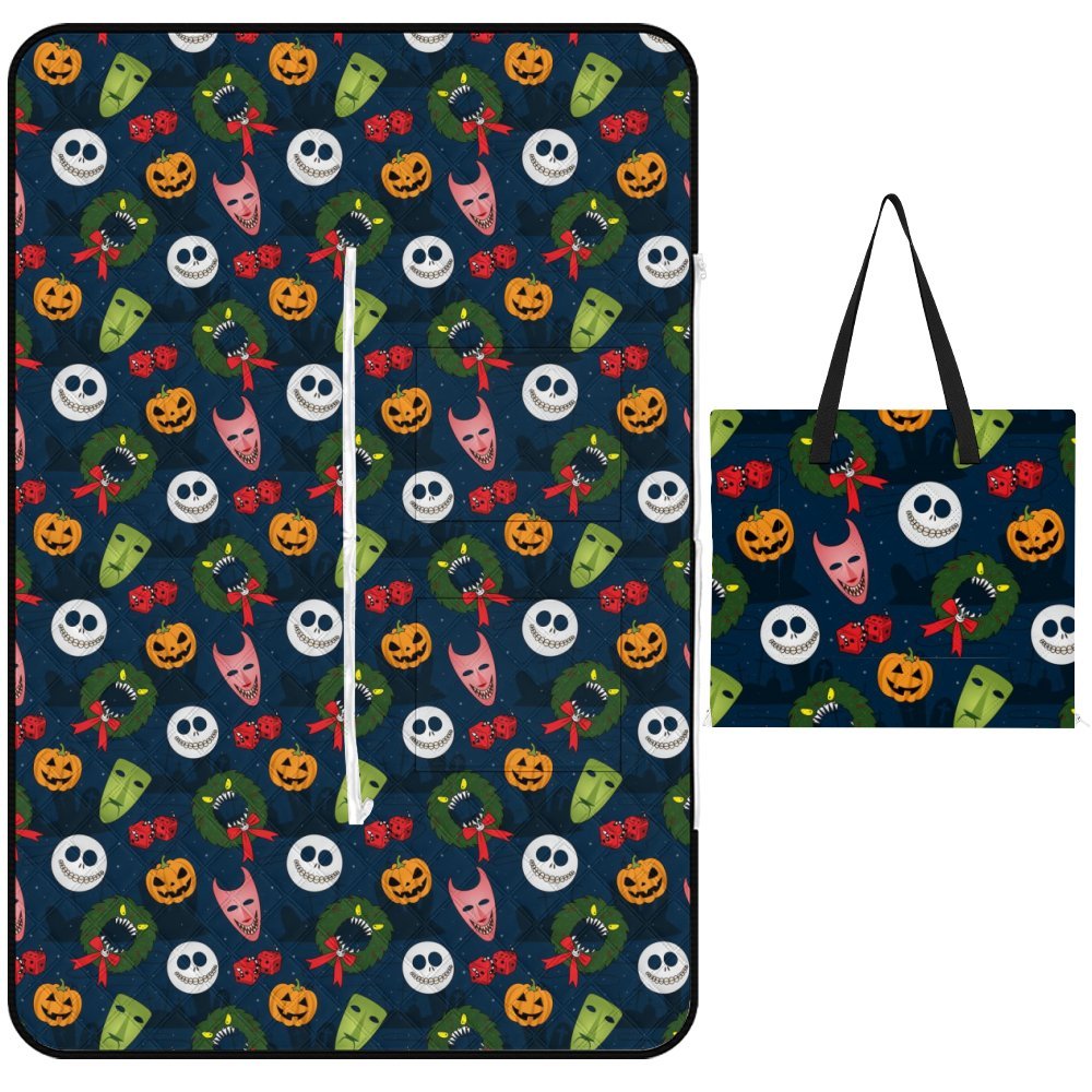 This Is Halloween Zipper Picnic Mat