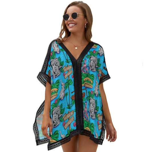 Disney Jungle Cruise Back Side Of Water Women's Swimsuit Cover Up