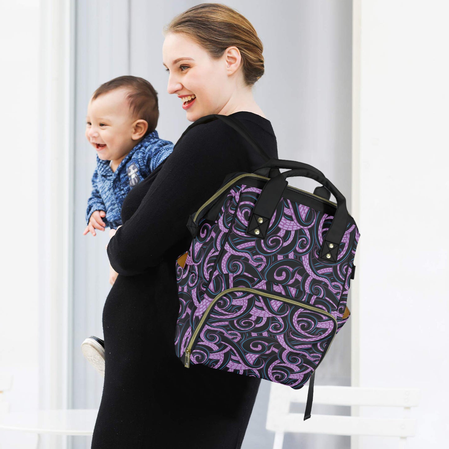 Ursula Tentacles Multi-Function Diaper Bag