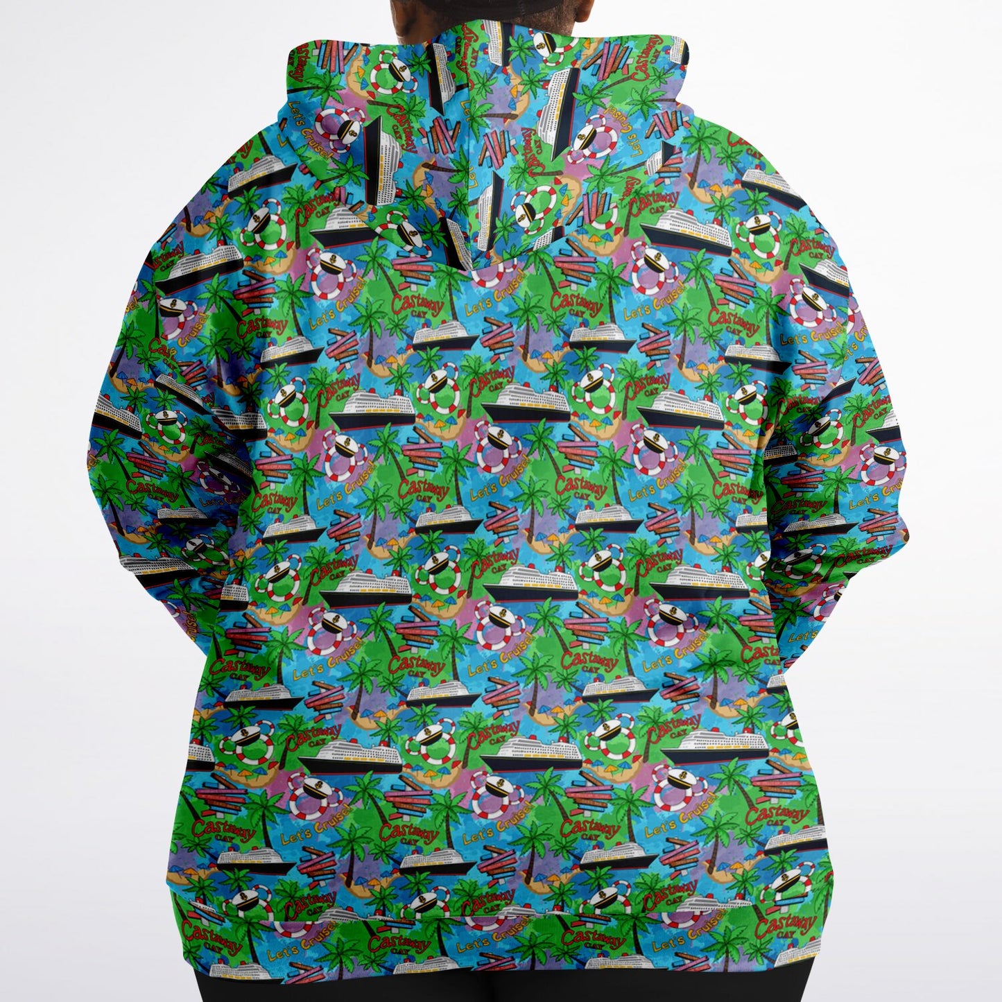 Let's Cruise Plus-size Unisex Zip Hoodie