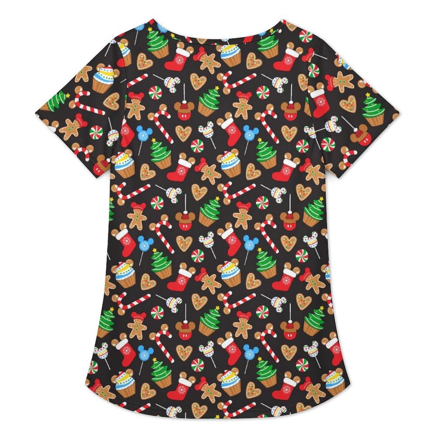 Christmas Snacks Women's Crew Neck Tunic - Ambrie