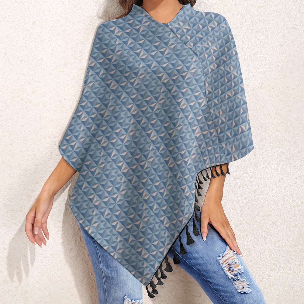 World Traveler Tassel Cape