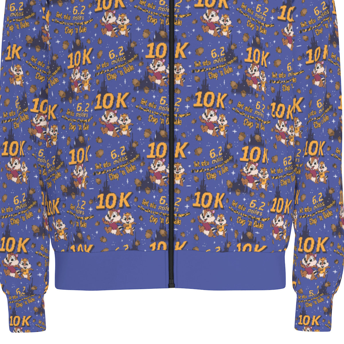 Chip And Dale 10K All Over Print Unisex Stand Collar Jacket