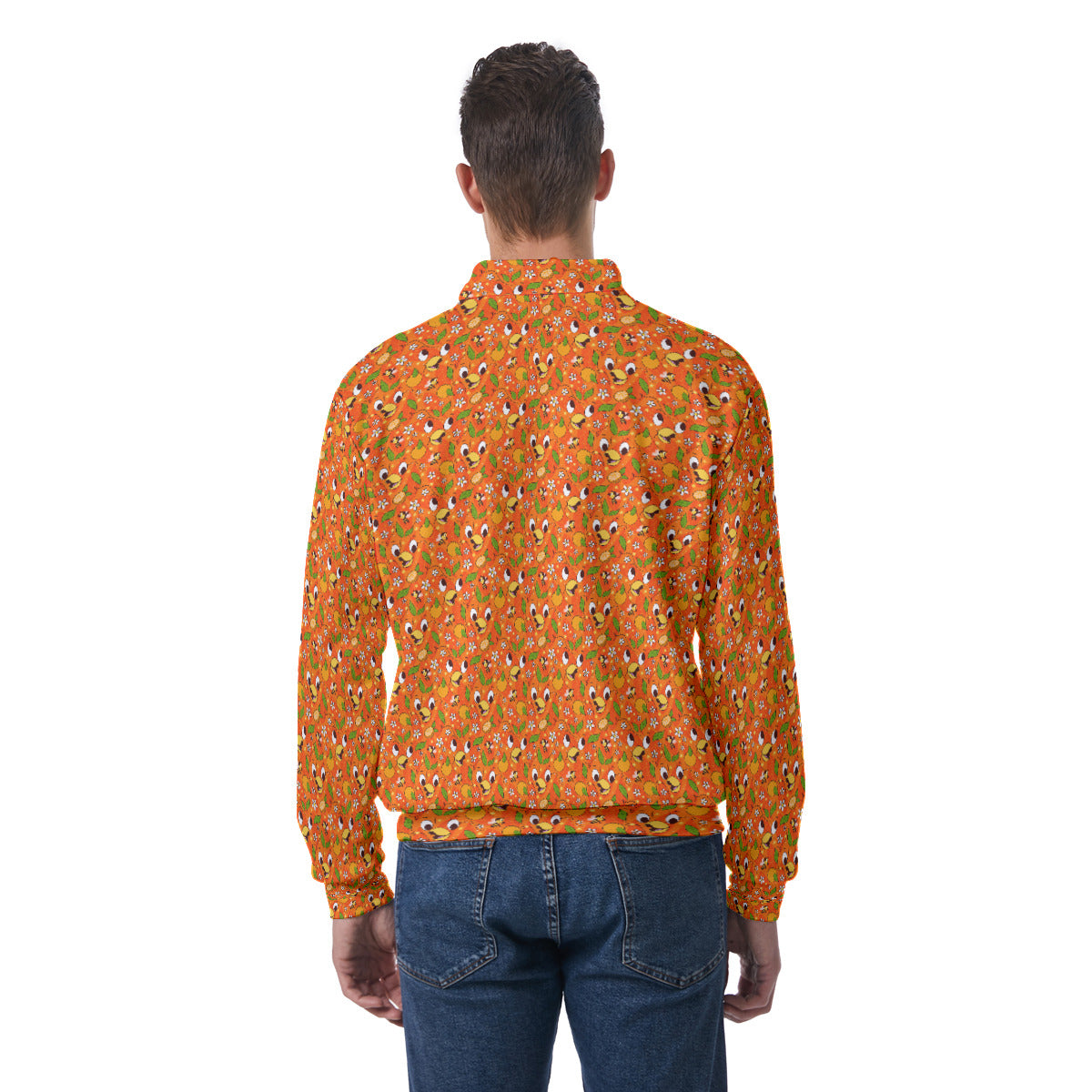 Orange Bird Unisex Light Jacket