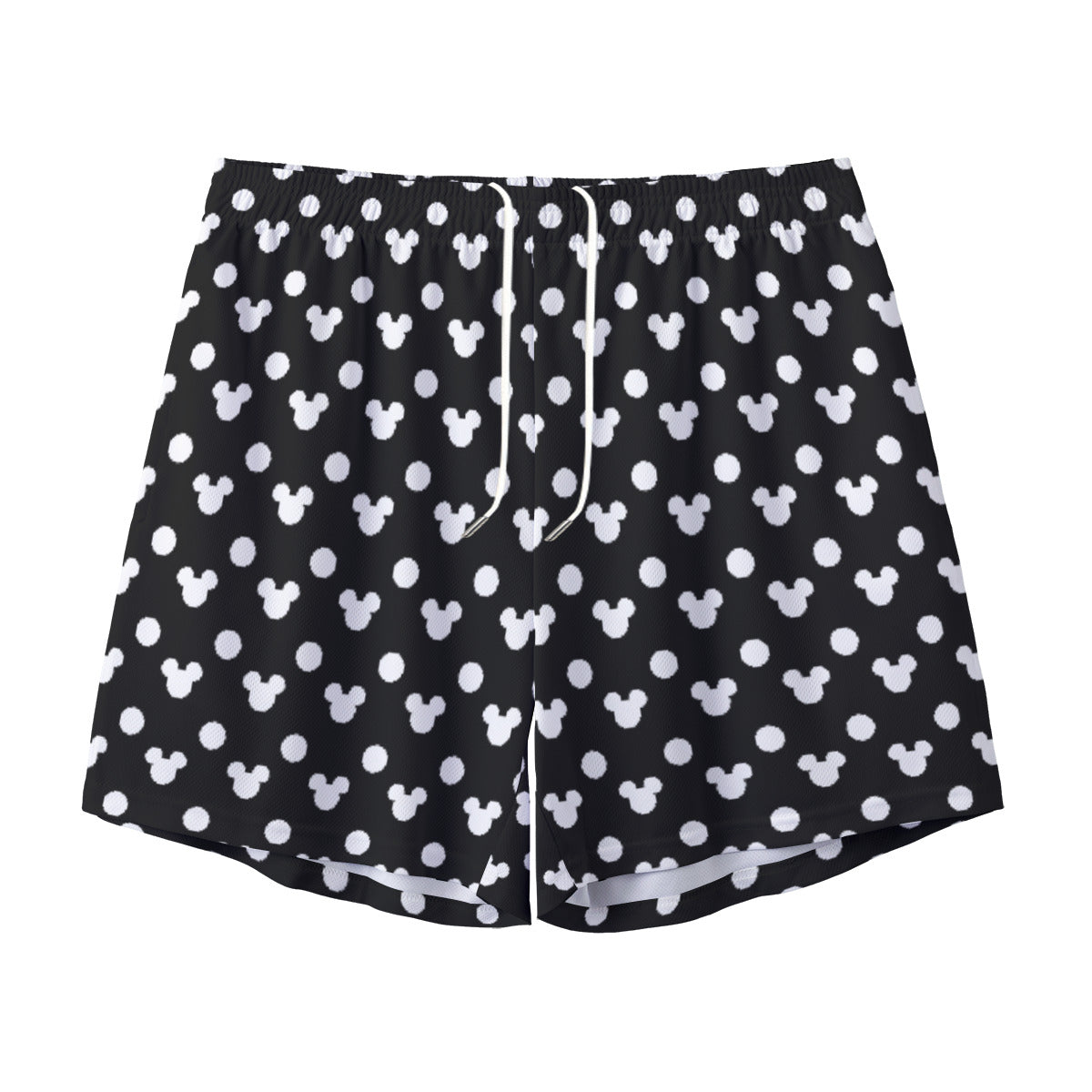 Mickey And Minnie Dots Unisex Pocket Shorts