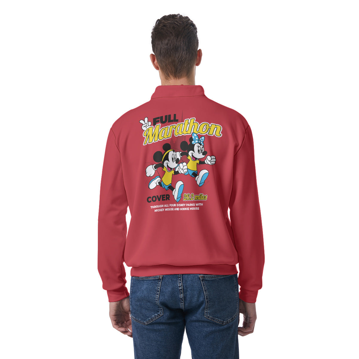 Mickey And Minnie Marathon Unisex Light Jacket