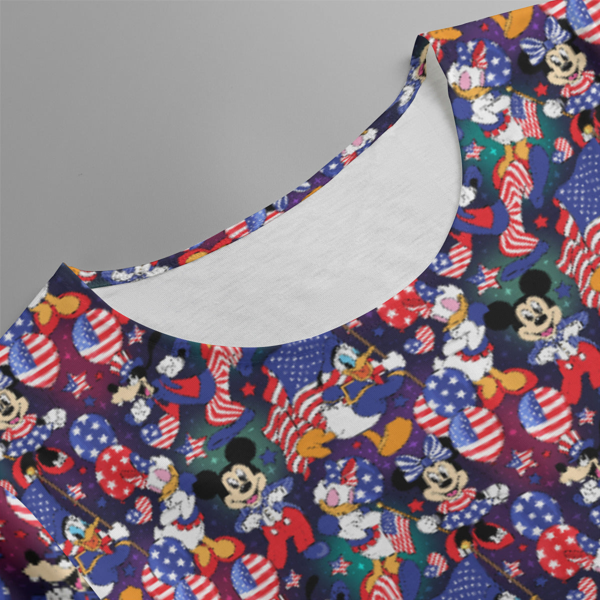 Disney America Women's Swing Dress With Short Sleeve