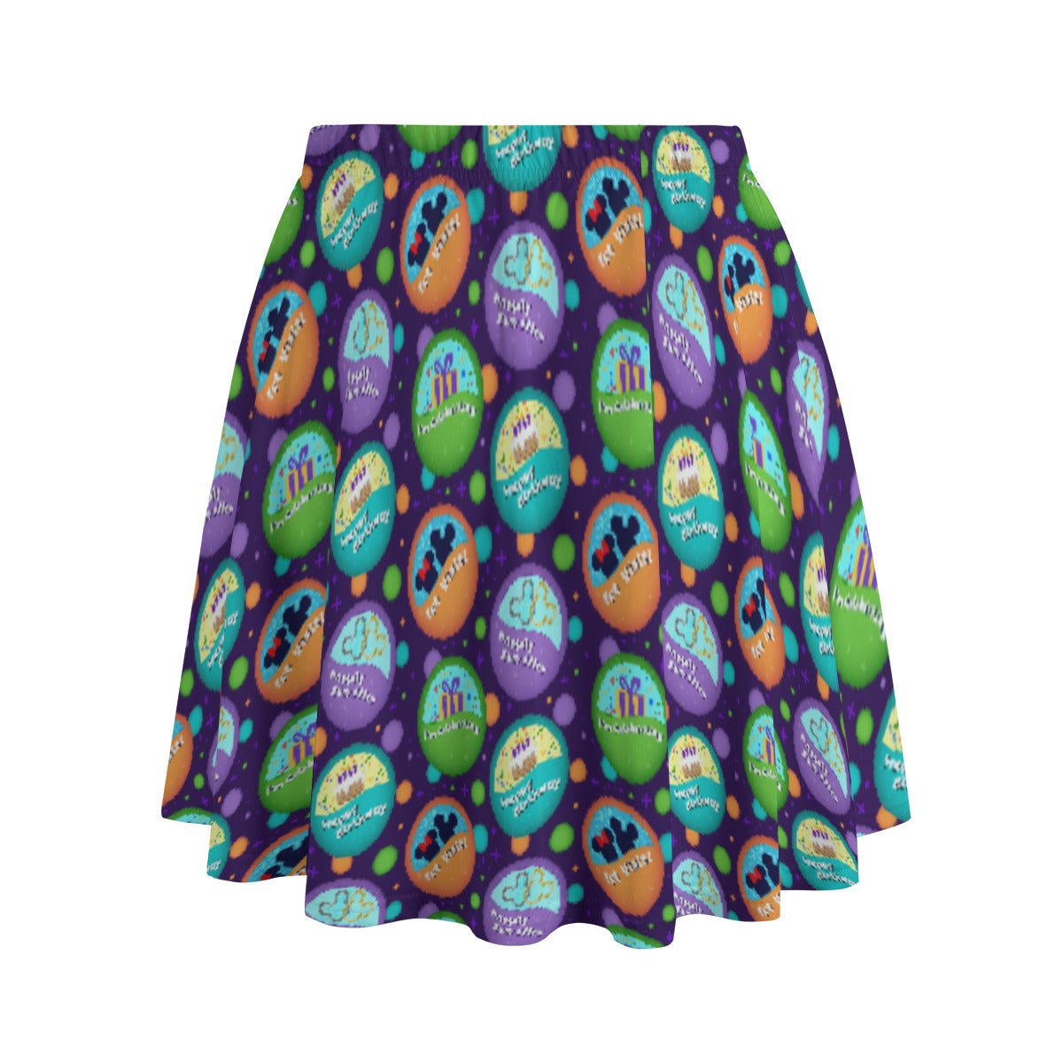 Button Collector Women's Skirt With Pockets