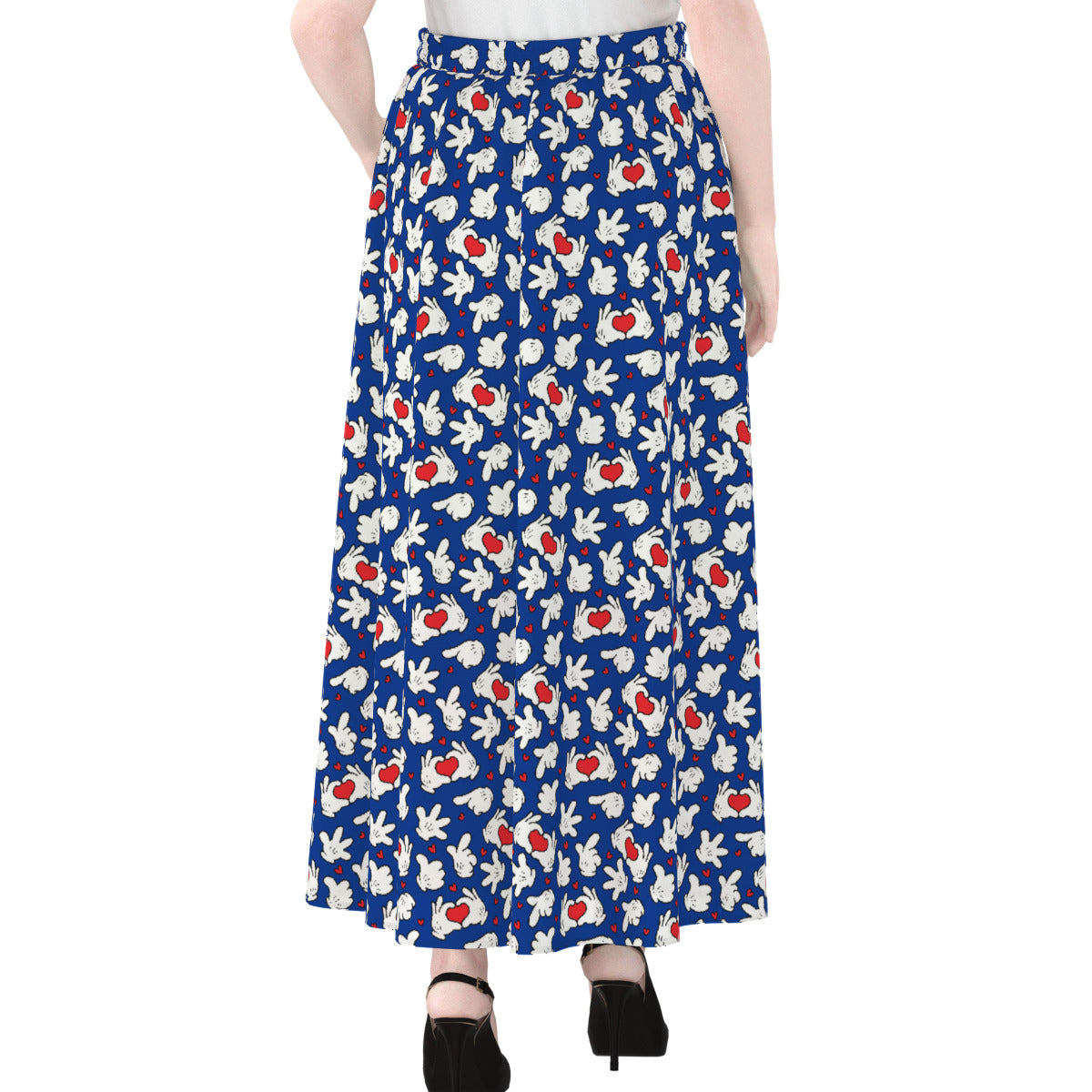 Happy Hands Women's Maxi Chiffon Skirt