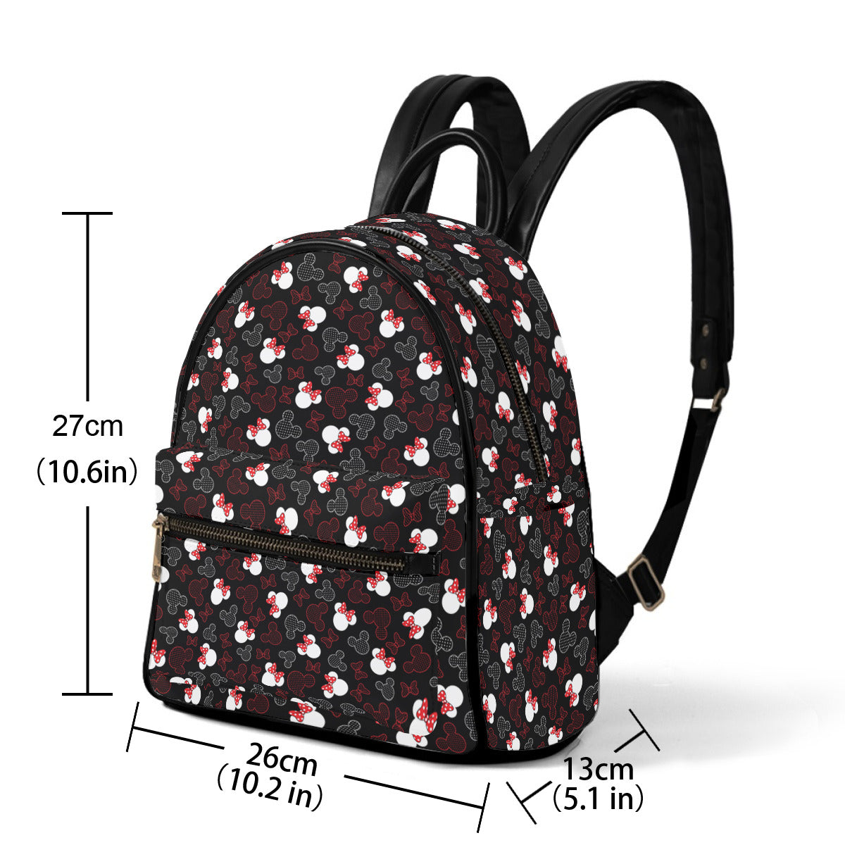 Mickey And Minnie Dots Mini Backpack