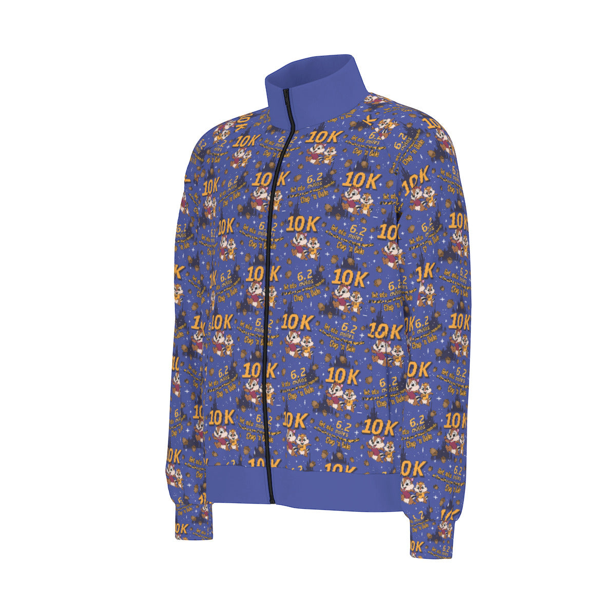 Chip And Dale 10K All Over Print Unisex Stand Collar Jacket