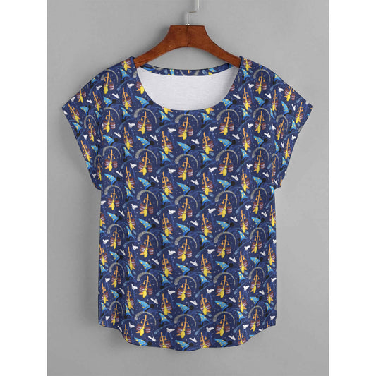 Sorcerer Plus Size Women's Curved Hem T-shirt