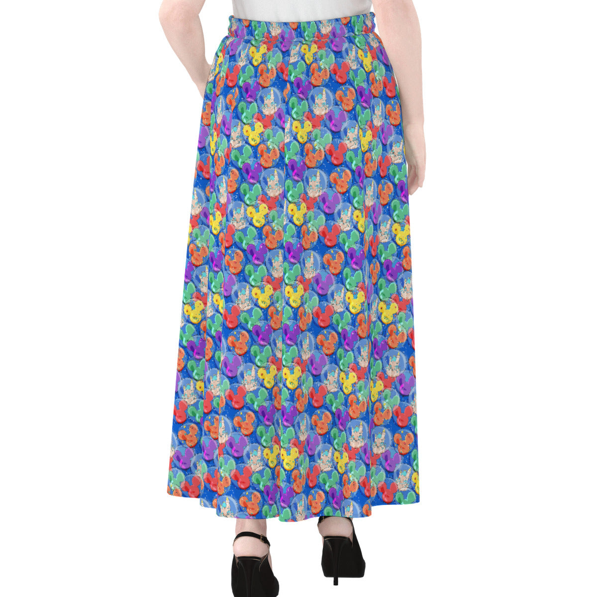Balloon Collector Women's Maxi Chiffon Skirt