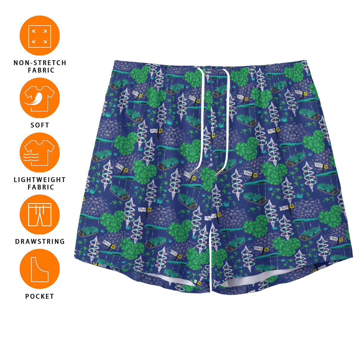 Living With The Land Unisex Pocket Shorts