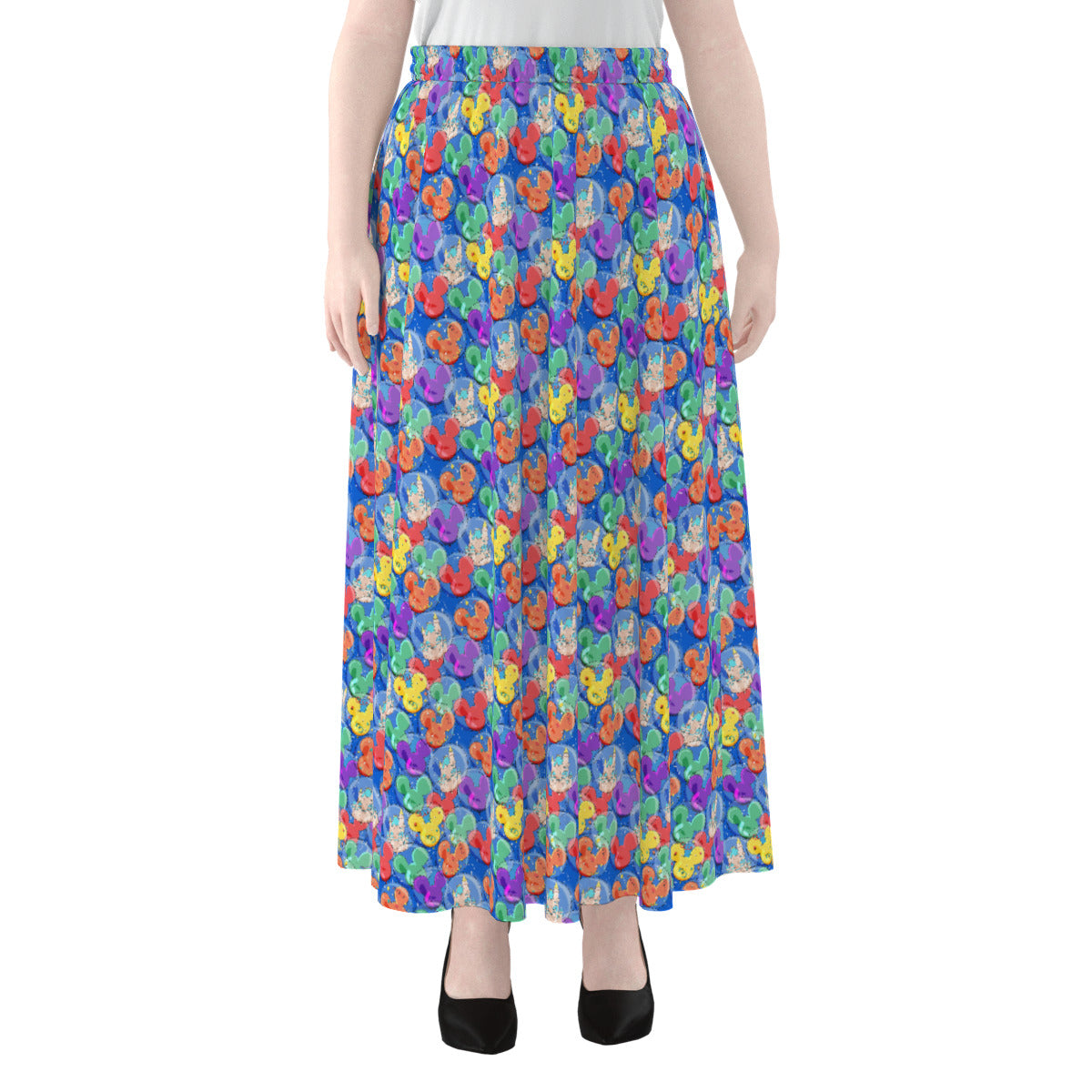 Balloon Collector Women's Maxi Chiffon Skirt