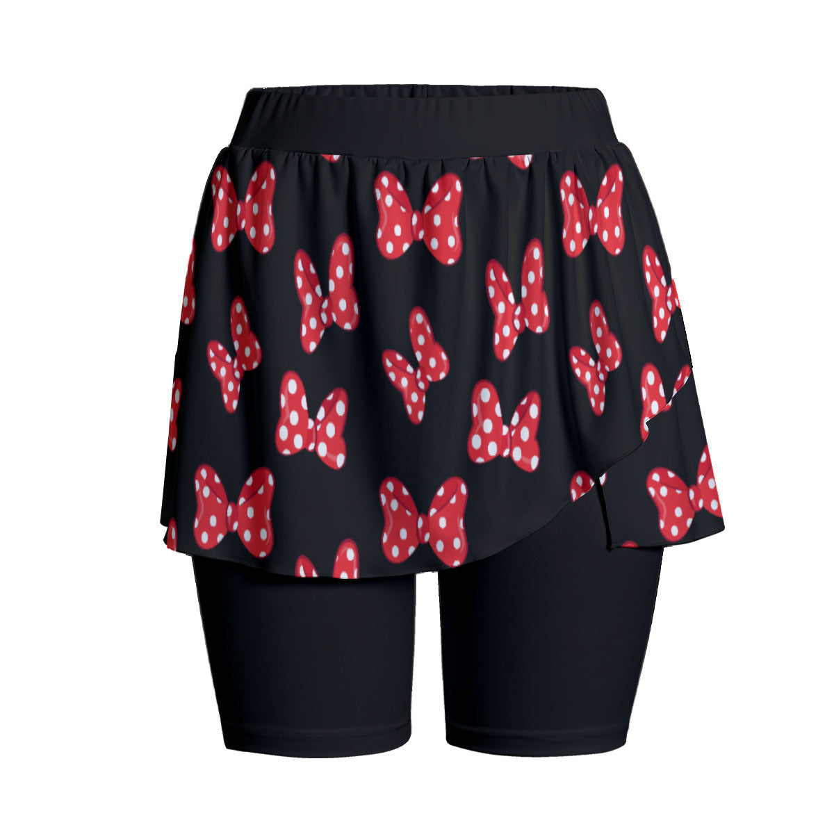 Polka Dot Bows Women's Sports Skorts