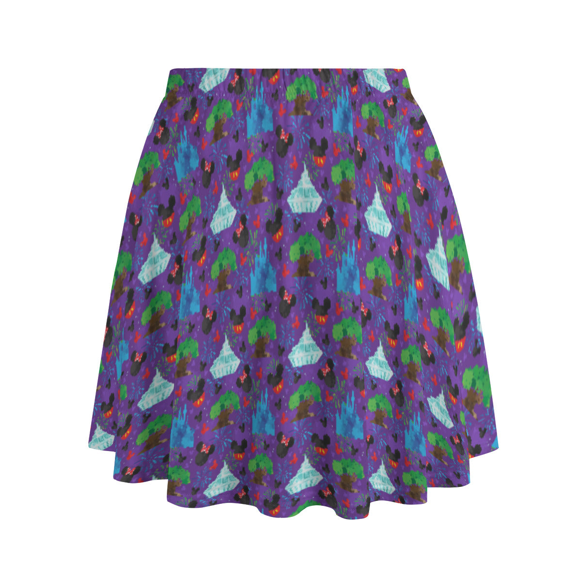 Park Hopper Fireworks Women's Skirt With Pockets