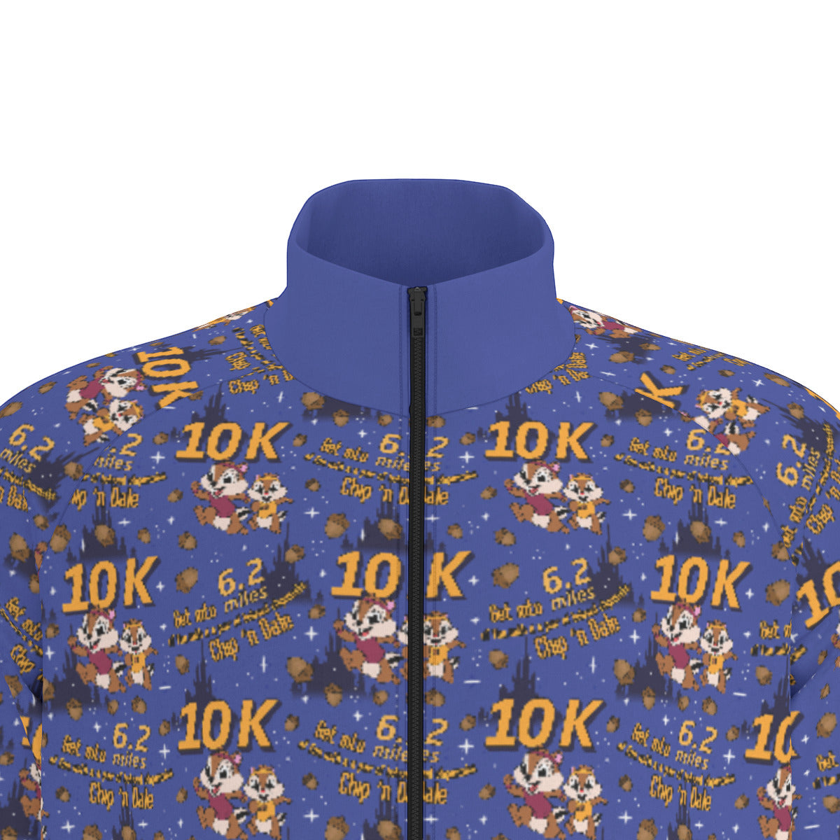 Chip And Dale 10K All Over Print Unisex Stand Collar Jacket