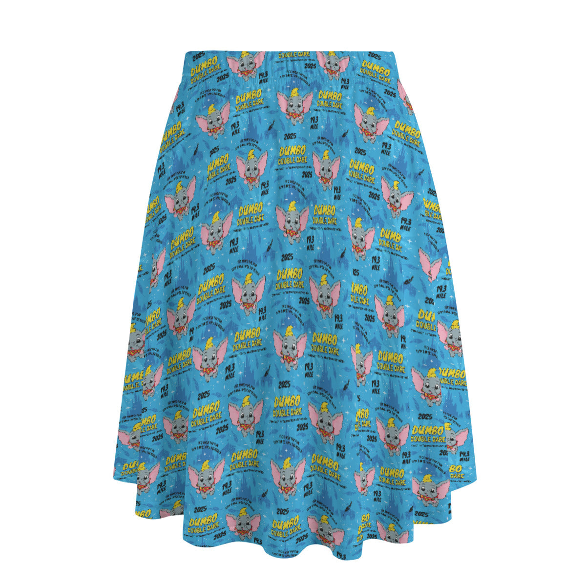 Disneyland Dumbo Double Dare Women's Long Maxi Skirt With Pockets