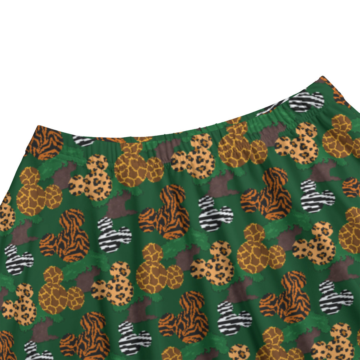 Animal Prints Women's Skirt With Pockets