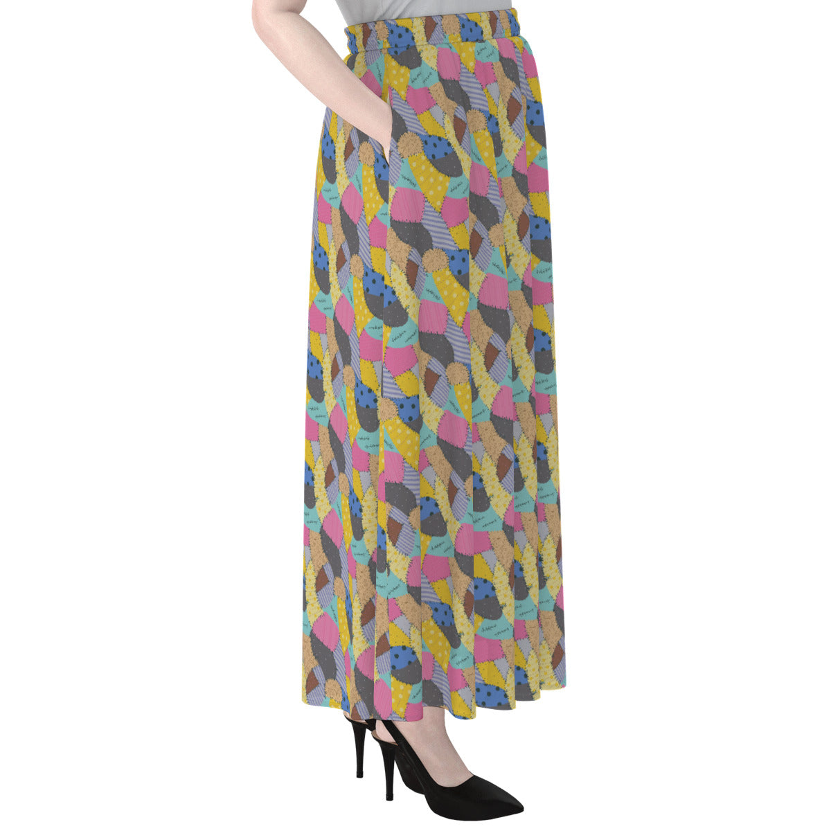 Sally's Dress Women's Maxi Chiffon Skirt