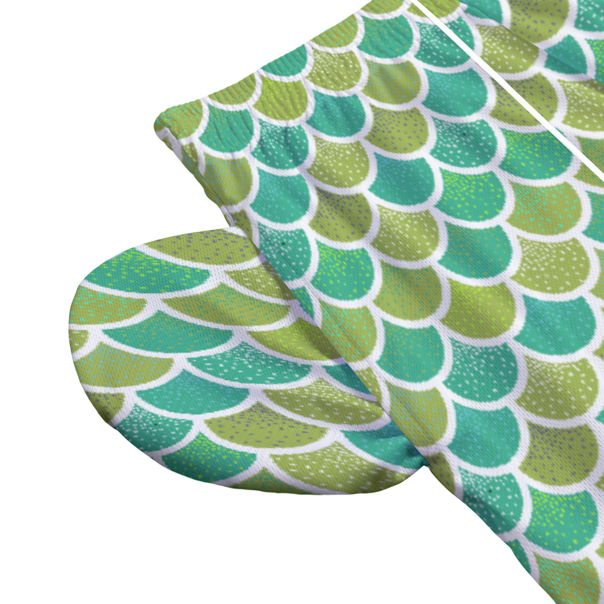 Mermaid Scales Unisex Pocket Shorts