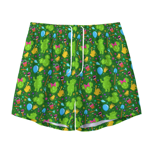 Flower And Garden Unisex Pocket Shorts