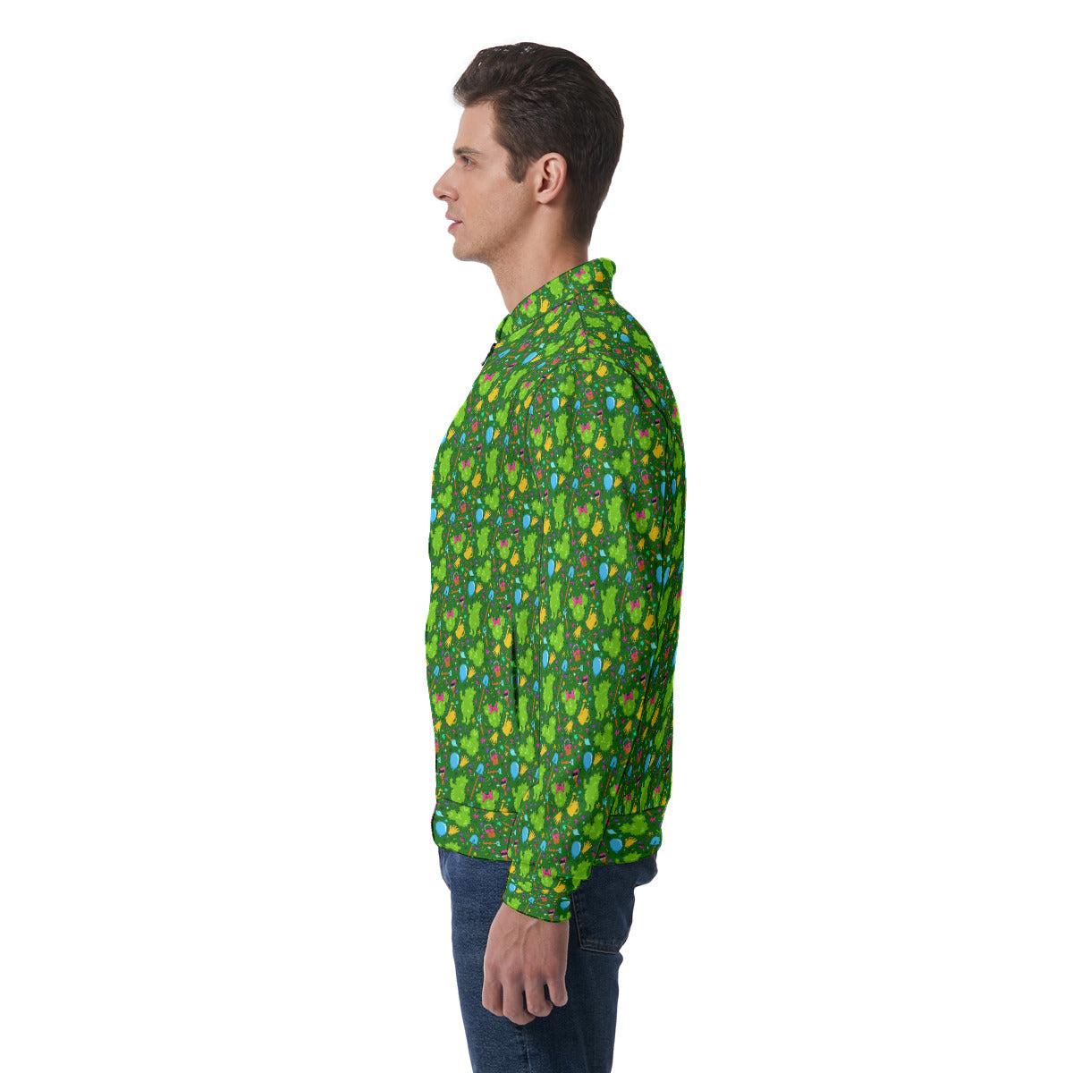 Flower And Garden Unisex Light Jacket