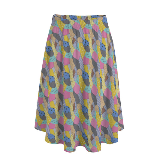 Sally's Dress Women's Long Maxi Skirt With Pockets