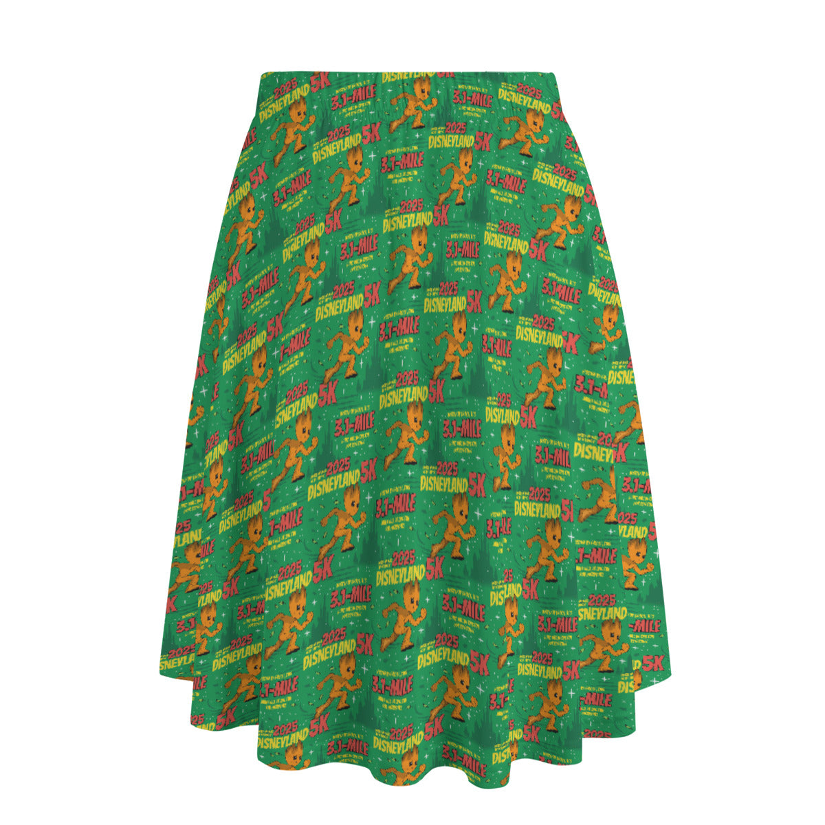 Disneyland 5K Women's Long Maxi Skirt With Pockets