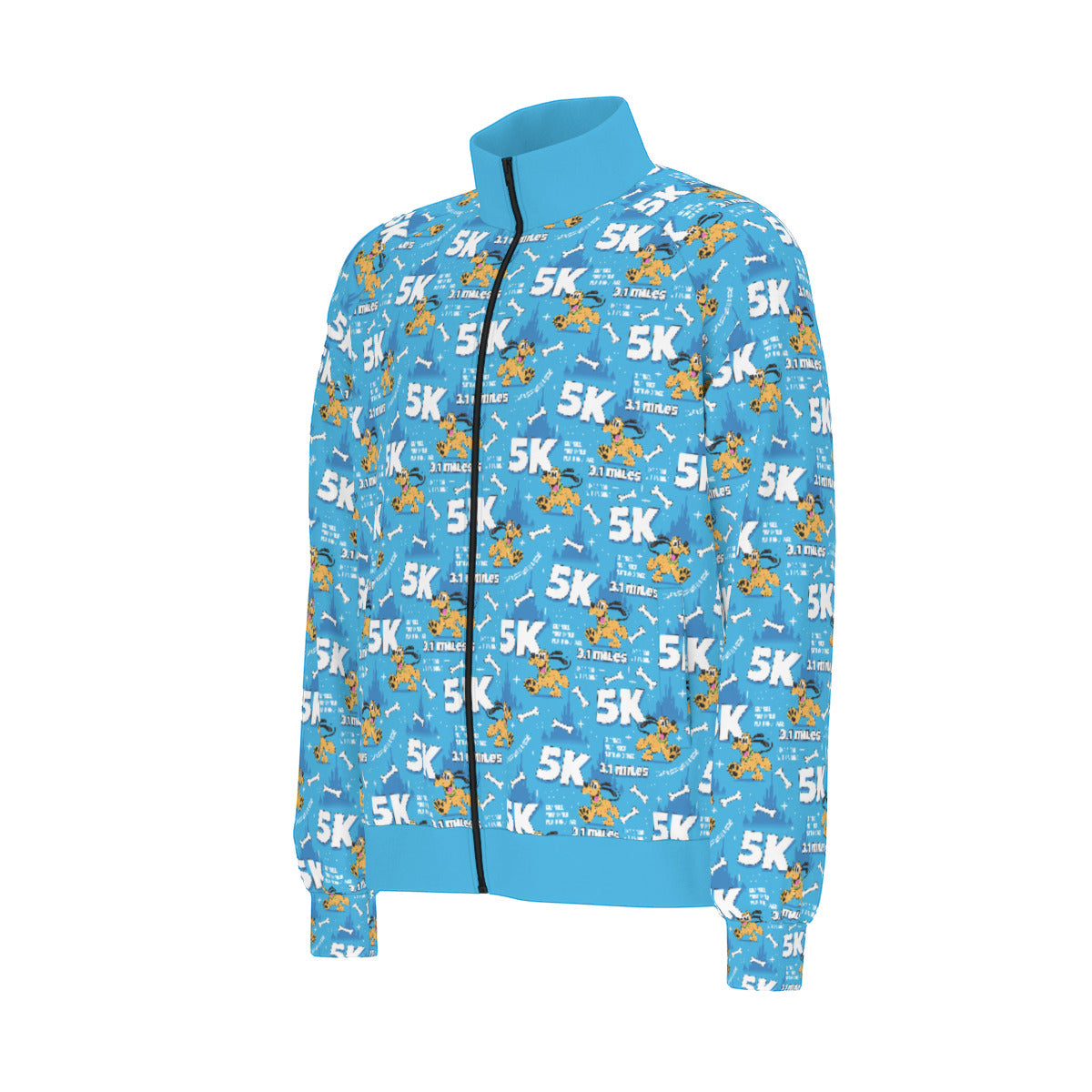 Pluto 5K All Over Print Unisex Stand Collar Jacket