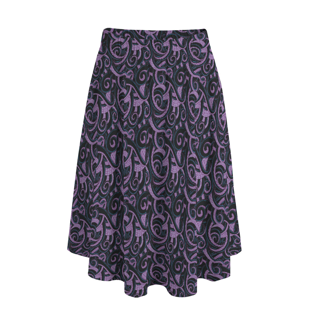 Ursula Tentacles Women's Long Maxi Skirt With Pockets