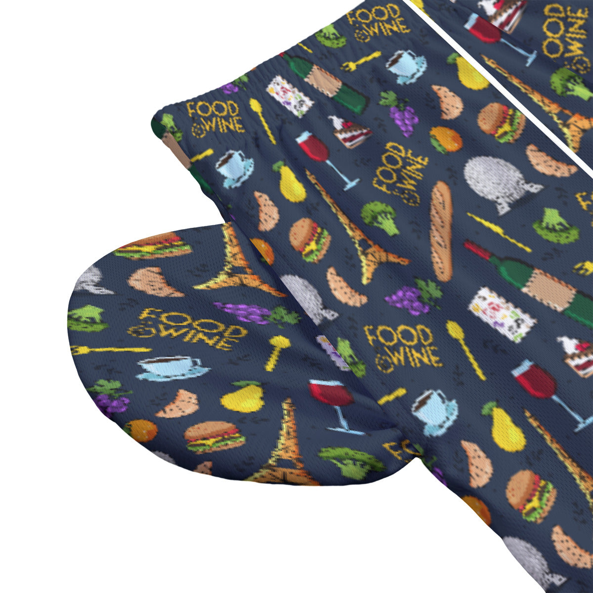 Food & Wine Unisex Pocket Shorts