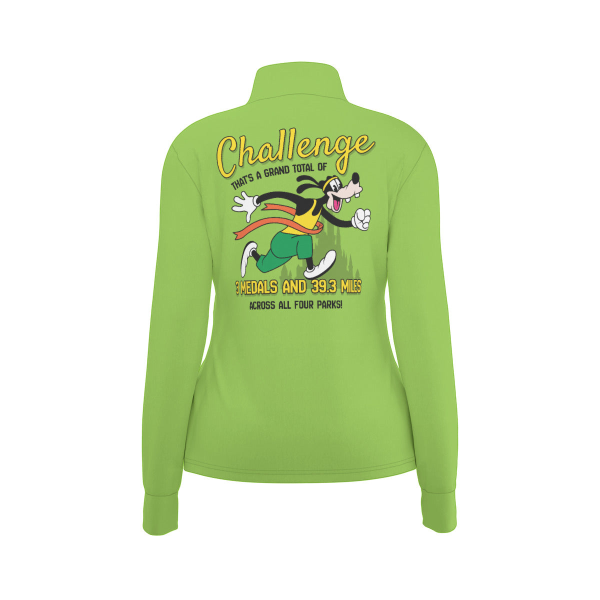 Goofy Challenge Women's Athletic Long Sleeve Thumbhole Jacket