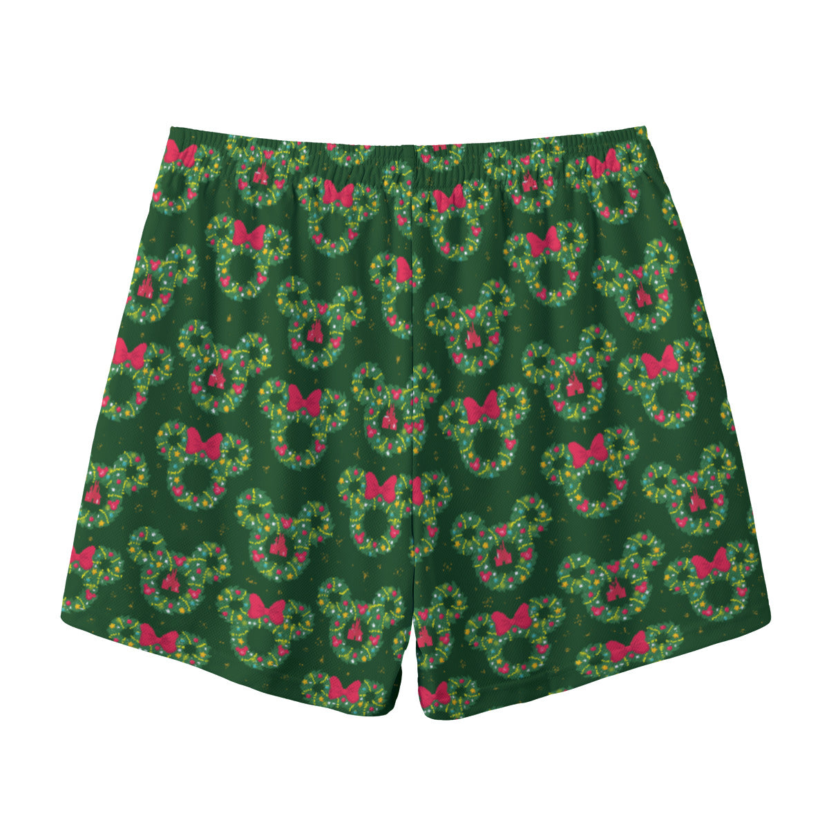 Christmas Wreaths Unisex Pocket Shorts