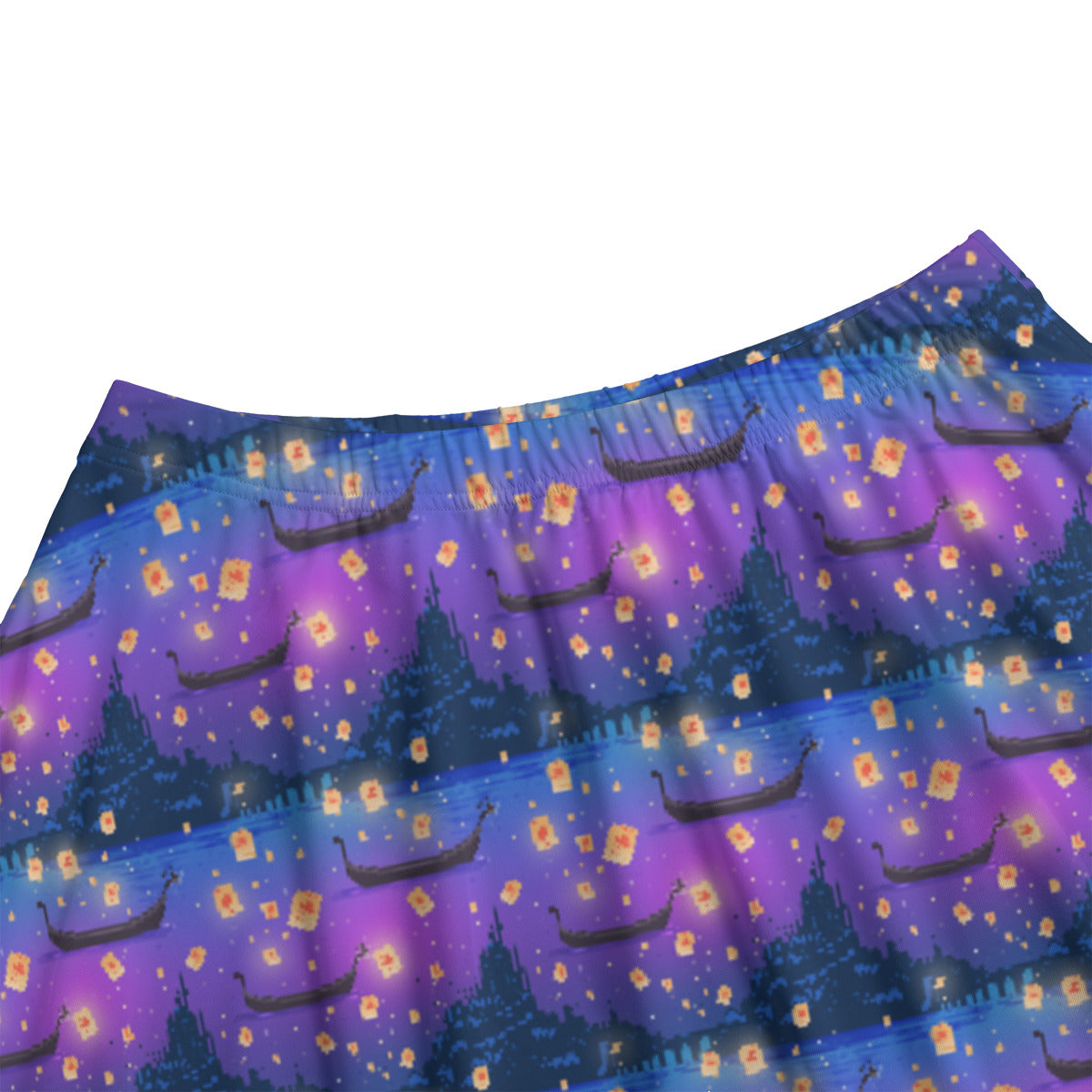 Floating Lanterns Women's Skirt With Pockets