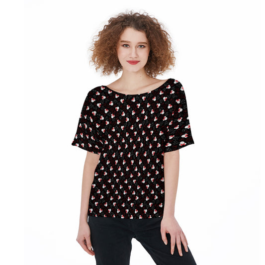 Mickey And Minnie Dots Women's T-Shirt