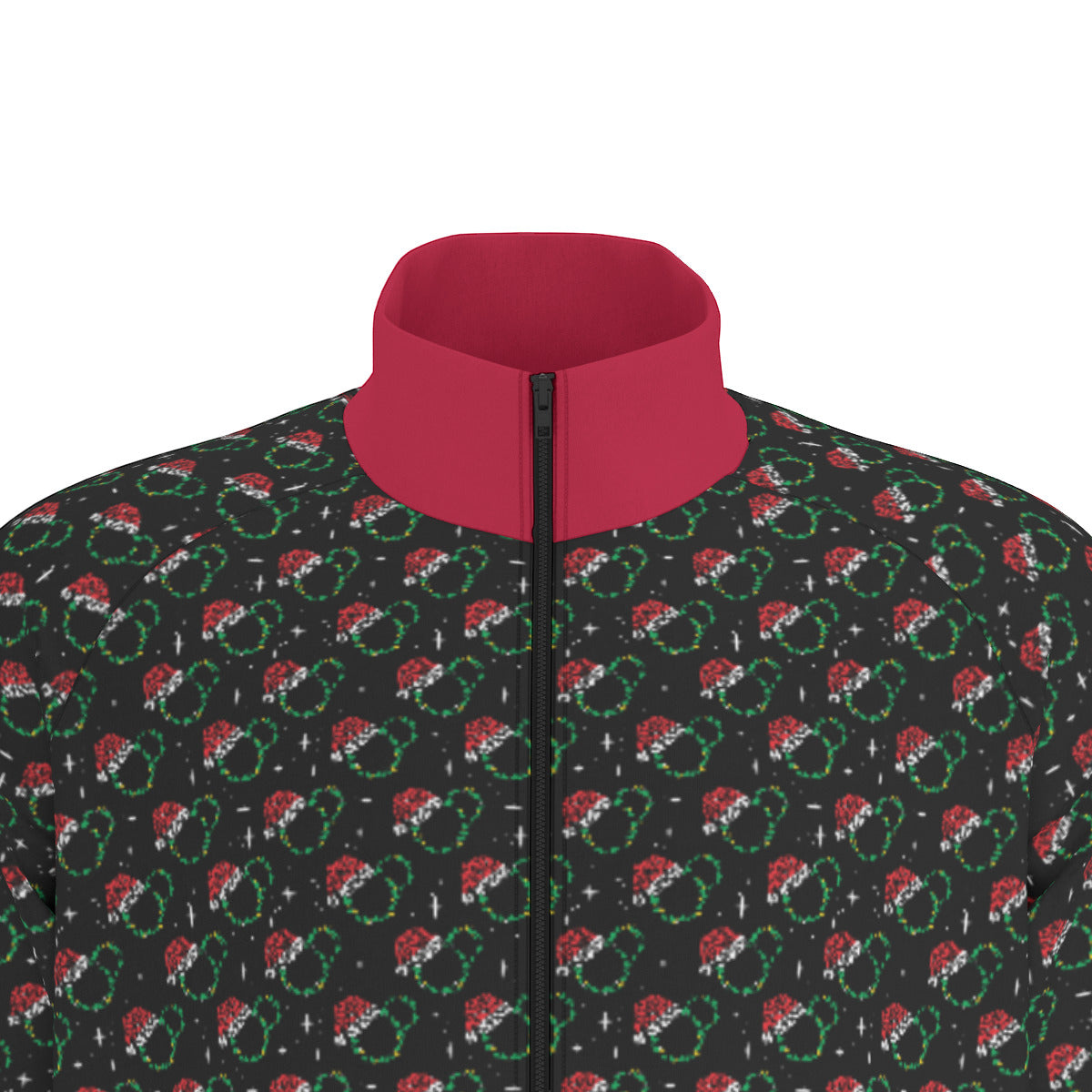 Christmas Unisex Stand Collar Jacket