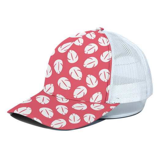 Lilo's Dress Unisex Trucker Hat With White Half Mesh