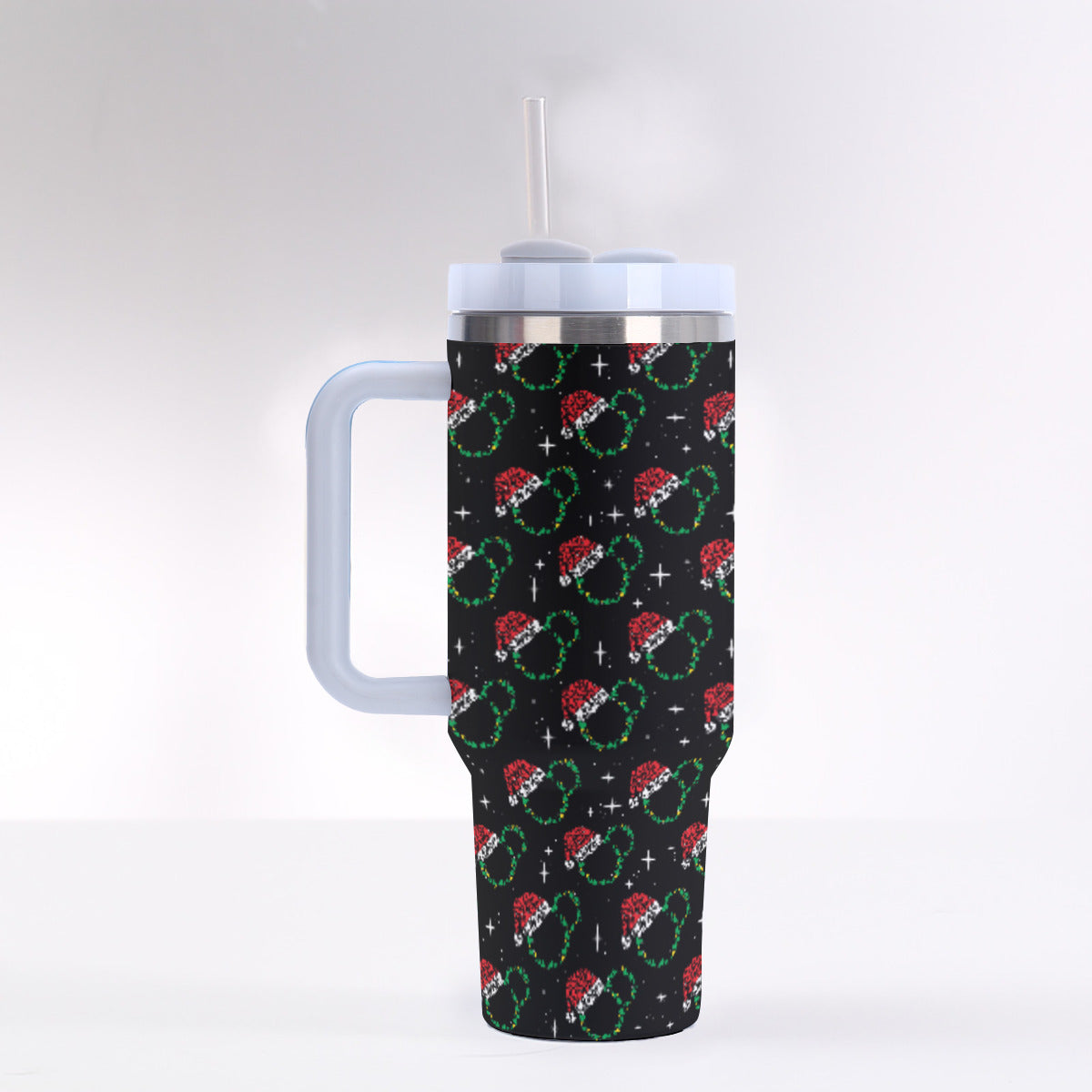 Christmas 40 oz Tumbler With Handle