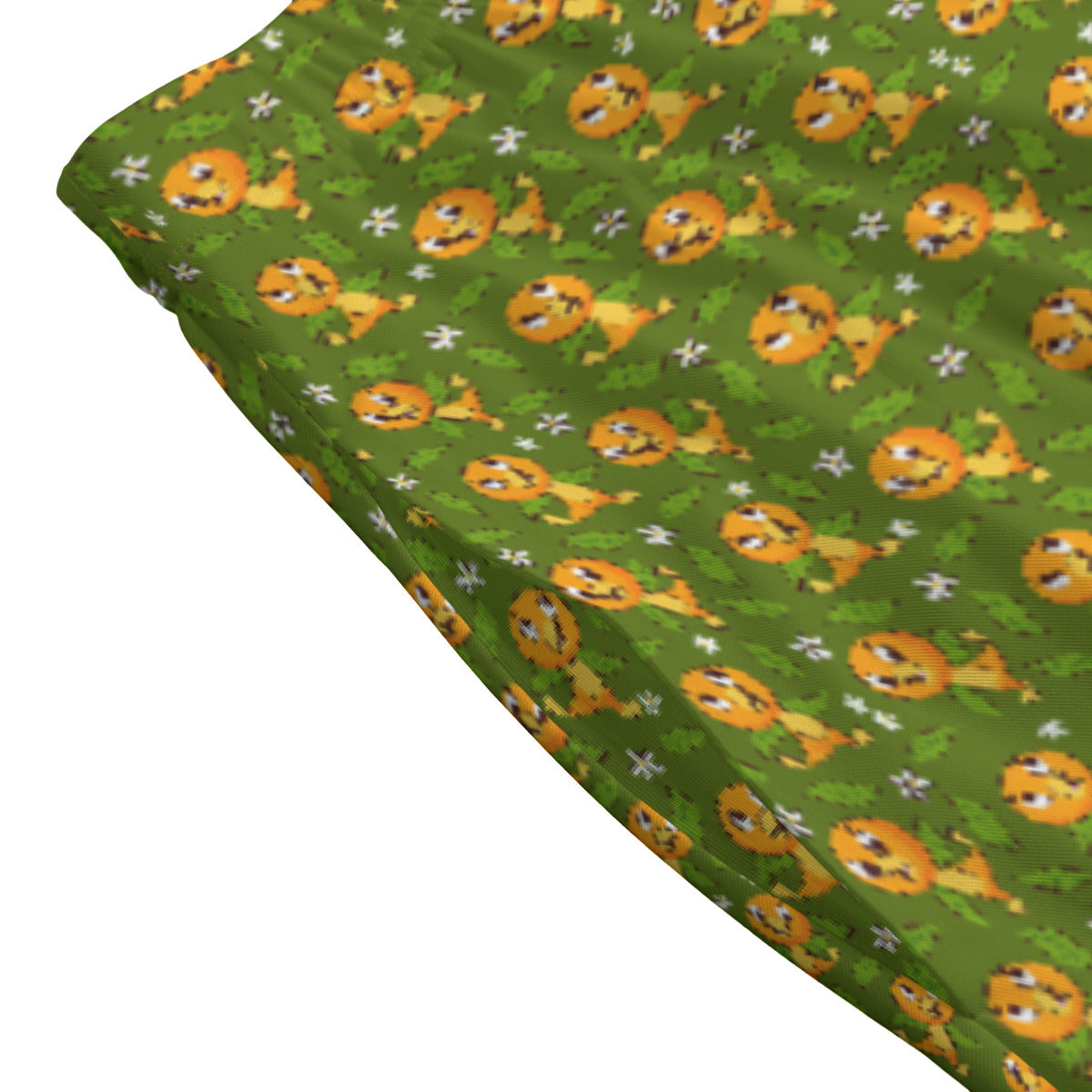 Orange Bird Women's Long Maxi Skirt With Pockets